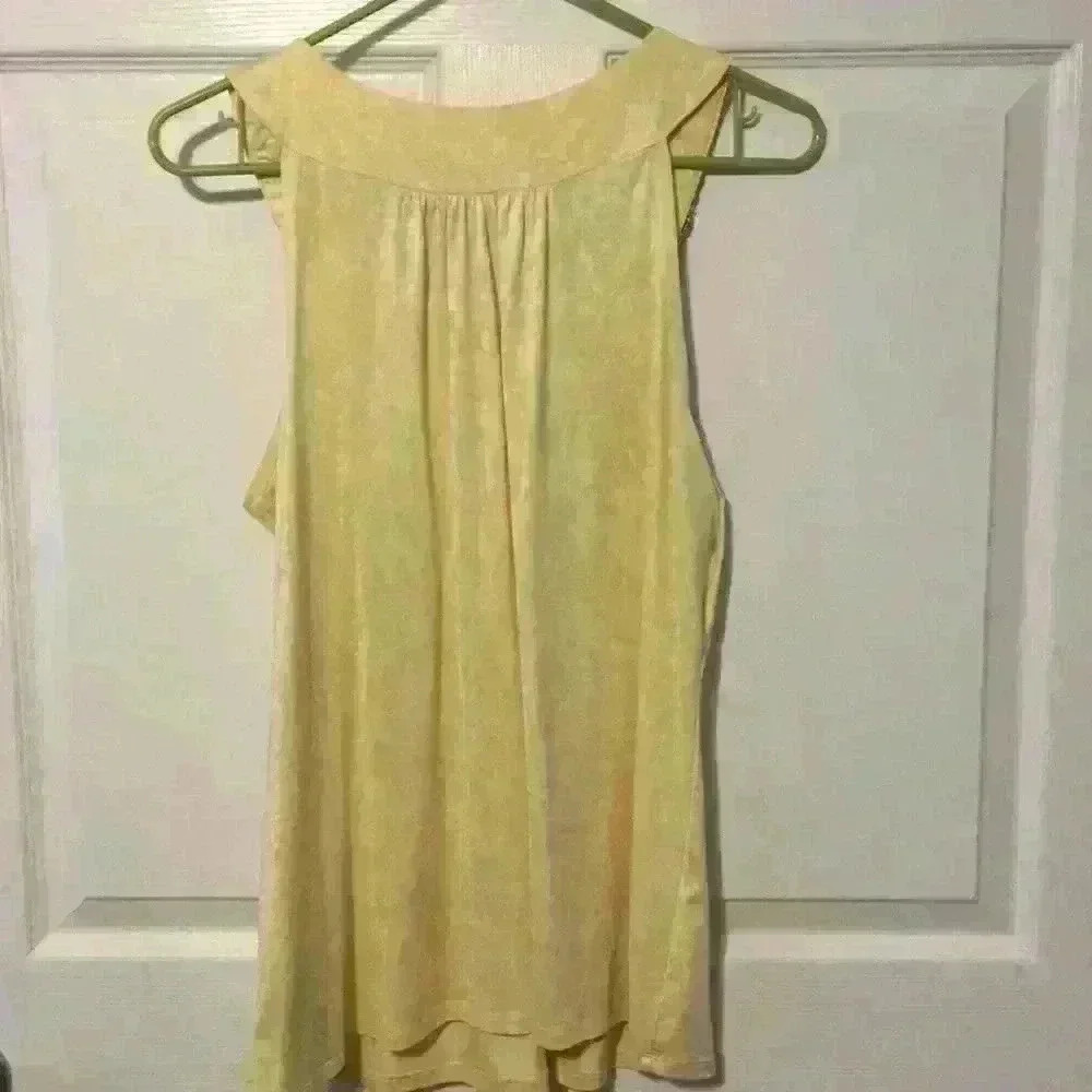 3/$15. Yellow tank top - Picture 2 of 3